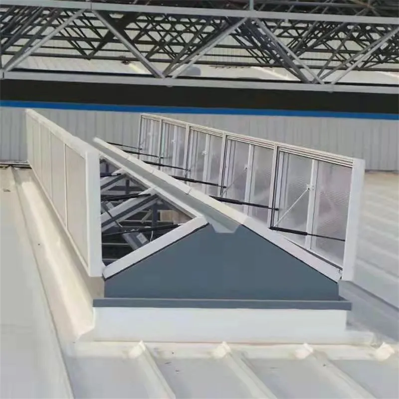 三角型电动排烟天窗